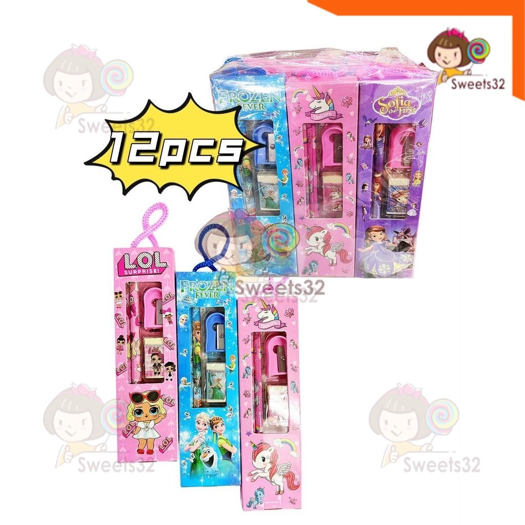 JM 12pcs 801 Stationery Set เซตดินสออัลเลต