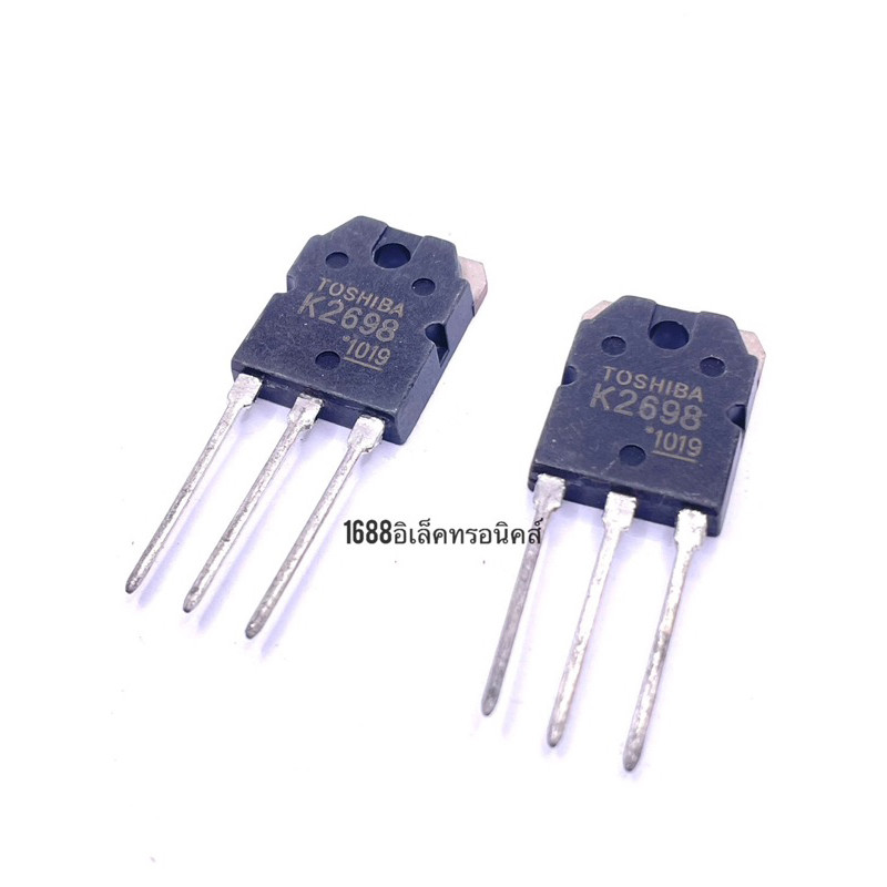 K2698 TO247  15A 500V MOSFET N-Fet มอสเฟต ทรานซิสเตอร์ สินค้าพร้อมส่ง (ราคา1ตัว)