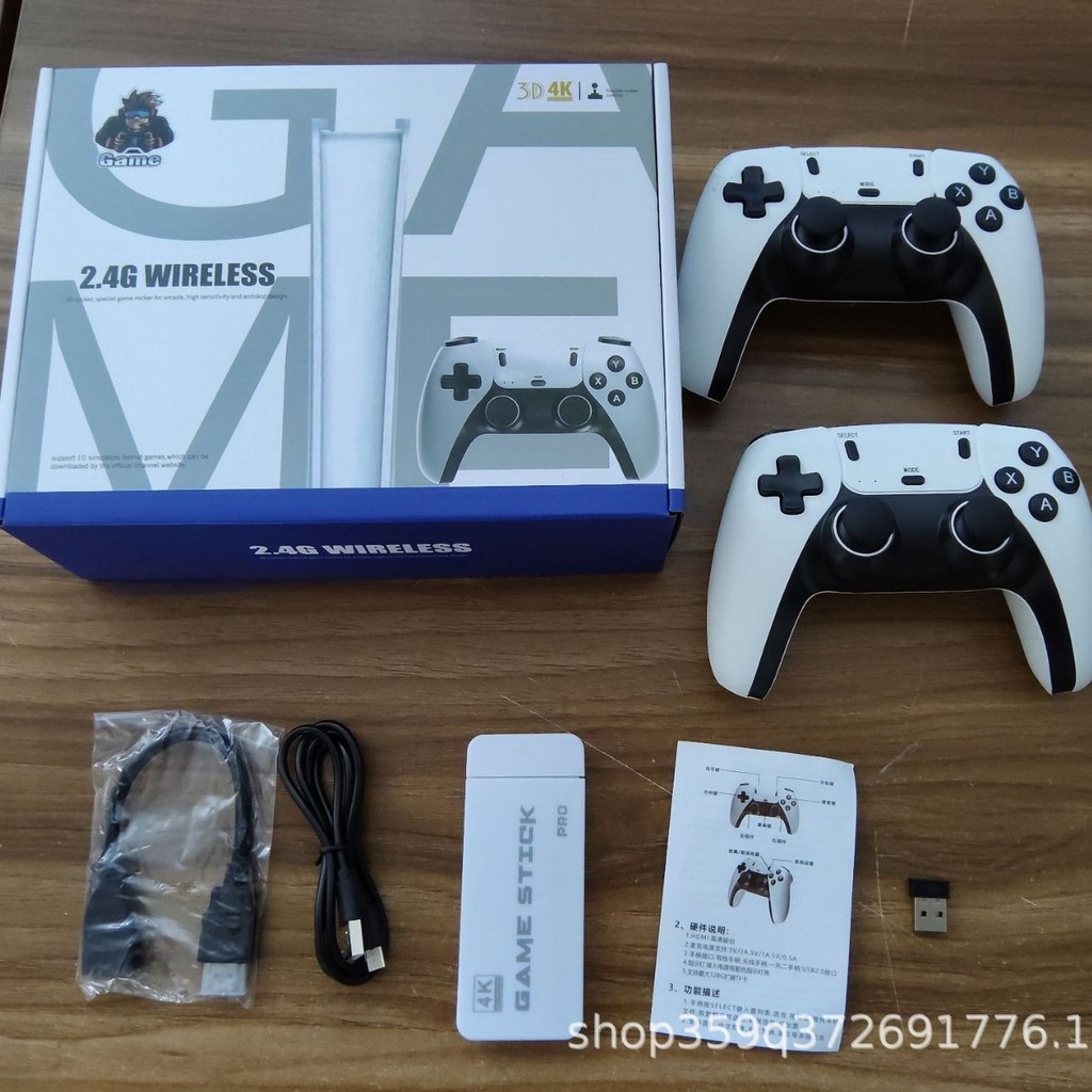 แหล่งจัดหาโดยตรง M15 คอนโซลเกมบ้าน Retro Double HD อาเขต 4K Home Game