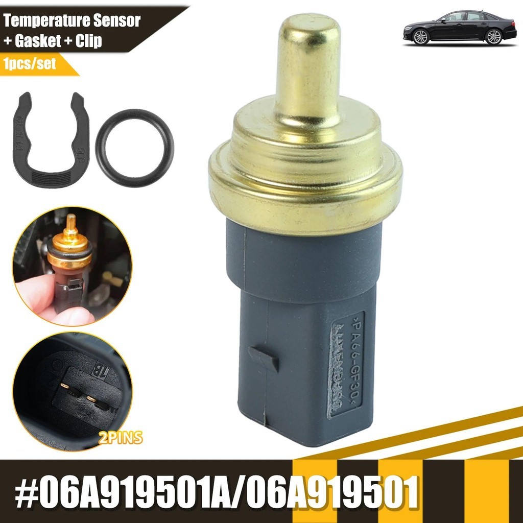 Coolant เซ็นเซอร์อุณหภูมิสําหรับ Skoda Audi A1 A3 A4 A5 A6 A7 A8 Q3 Q5 Q7 TT R8 VW Jetta Golf Passat