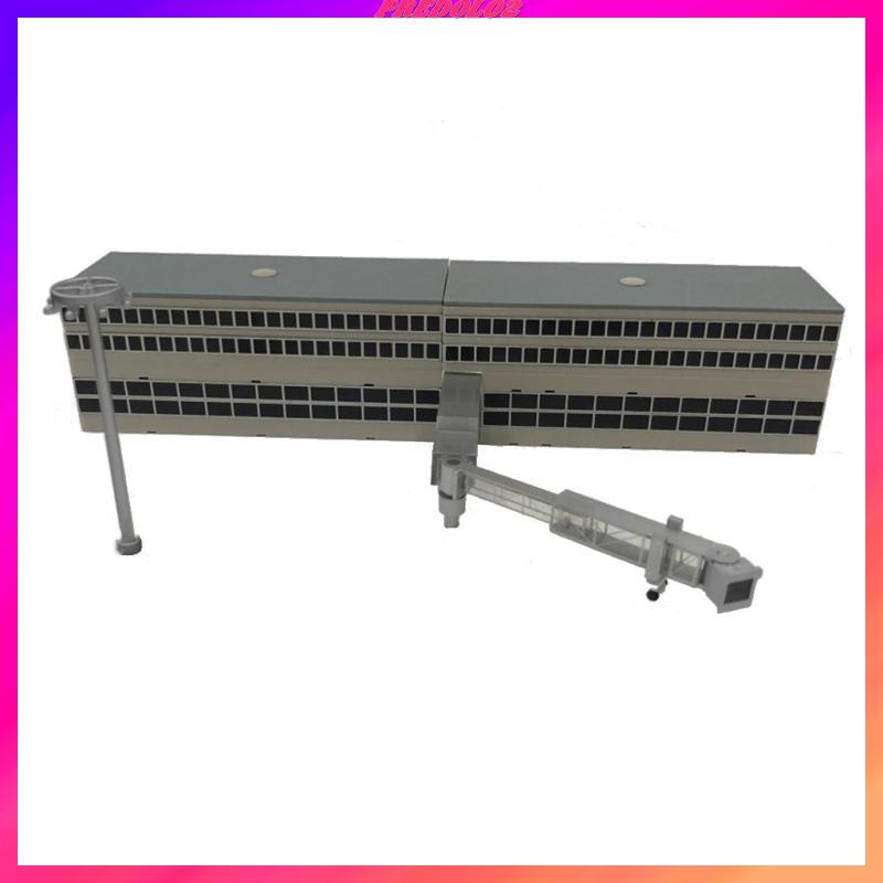 [Predolo2] 1:400 ฉากสนามบินจําลองสะพานผู้โดยสารศิลปะแสง.-Nr005 โมเดล DIY