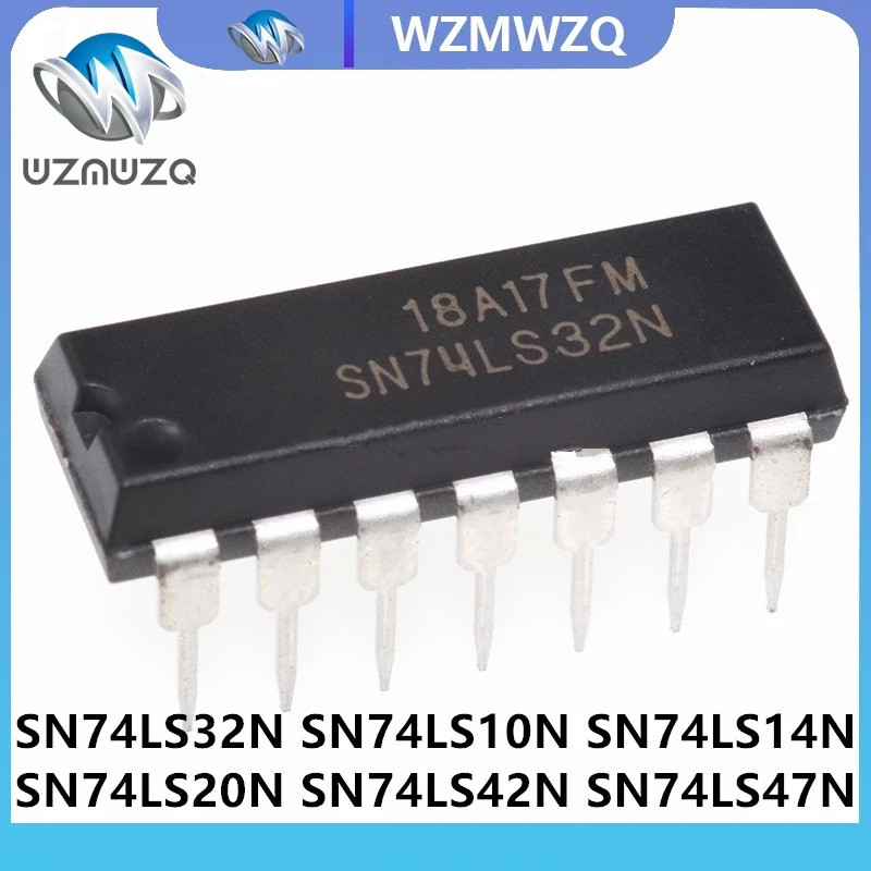 5PCS HD74LS32P DIP SN74LS32N DIP-14 74LS32 SN74LS10N SN74LS14N 74LS14 SN74LS20N SN74LS42N SN74LS47N 