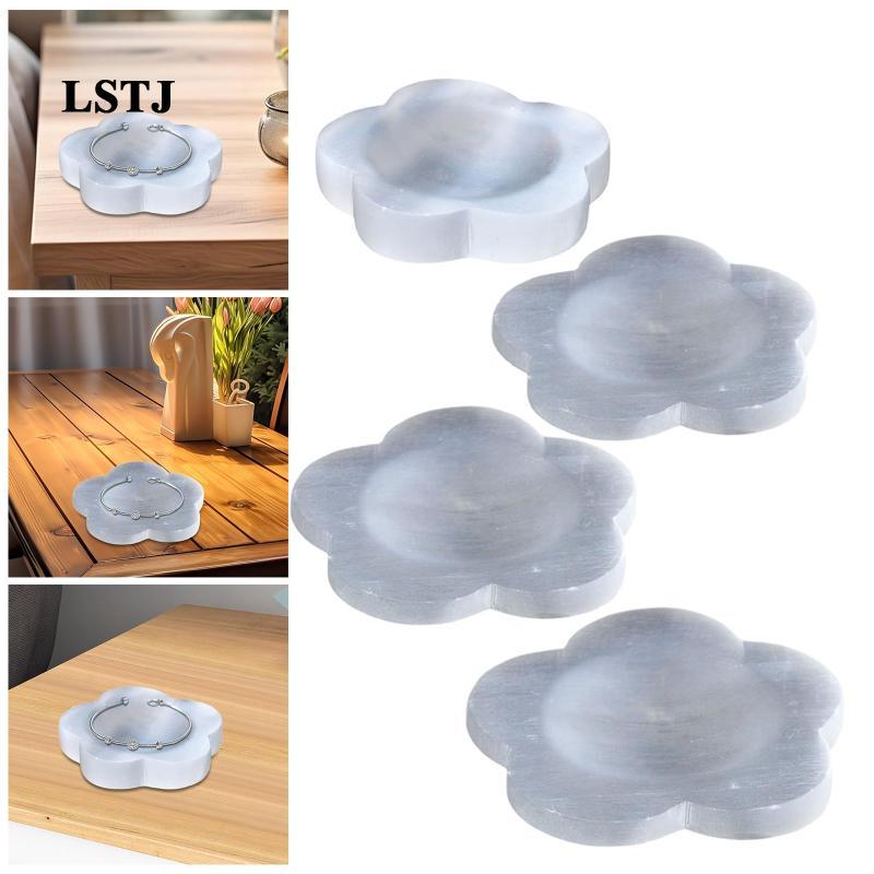 [Lstjj] Selens แก้วคริสตัลคอนเทนเนอร์เครื่องประดับถาดแผ่นทําความสะอาดคุณสมบัติ Selens วัสดุเหมาะสําห