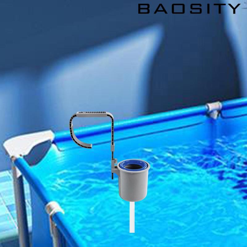 [Baosity] Pool Skimmer ชุดทําความสะอาดน้ําที่มีประสิทธิภาพติดตั้งง่ายสระว่ายน้ําที่ใช้งานได้จริงทําค