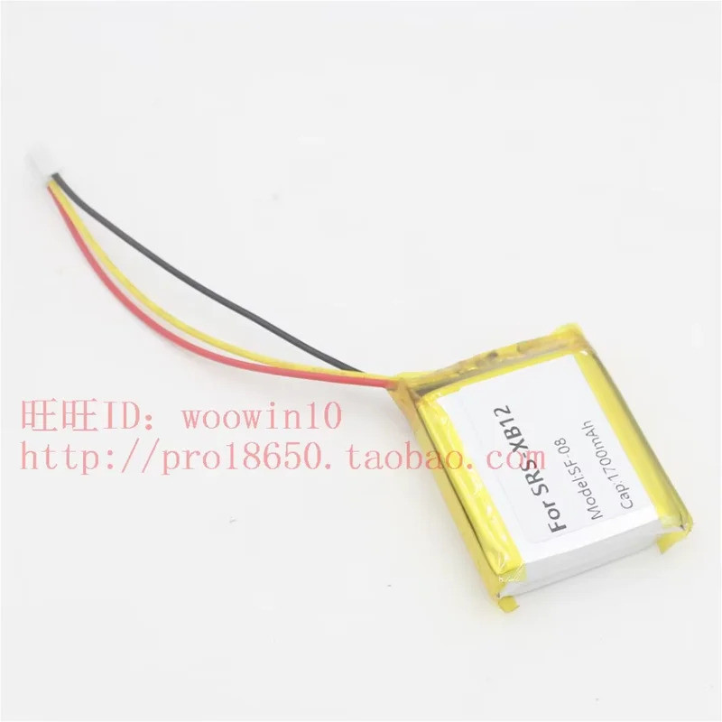 สําหรับ Sony SRS-XB12 SRS-XB10 SF-08 แบตเตอรี่แบบชาร์จไฟได้เสียงบลูทูธ