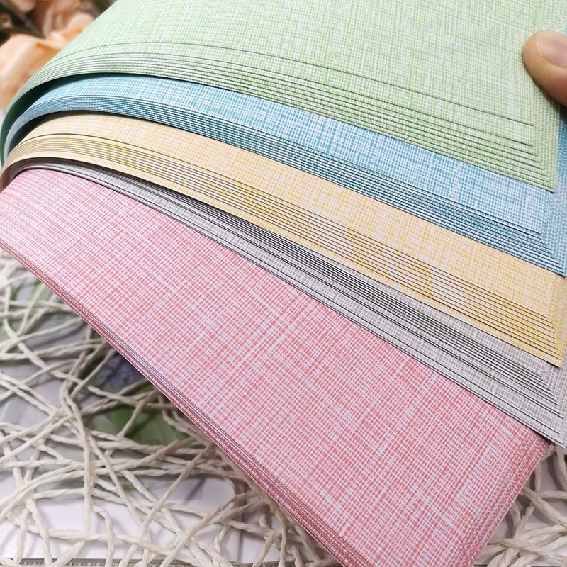 A4 Flat Fine Cloth Texture Cover Paper A3++ Mark Cover Paper 180g พิมพ์หนังกระดาษการ์ด a3