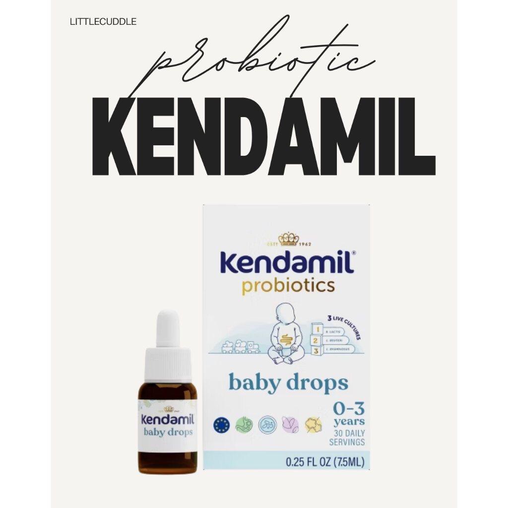 พร้อมส่ง Kendamil Probiotic Baby Drops (7.5 ml) สำหรับเด็ก 0-3 ปี ผลิตใน UK
