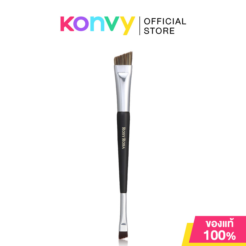 Rosy Rosa Double Eyebrow Brush Smudge Type 1pc แปรงเขียนคิ้วแบบสองหัว.