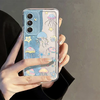 เคสโทรศัพท์กันกระแทกแบบใส For Samsung A57 A56 A17 A07 A37 A55 A26 A06 A05S A36 A50 A35 A25 A72 A22 A73 A15 S25 S26 Ultra