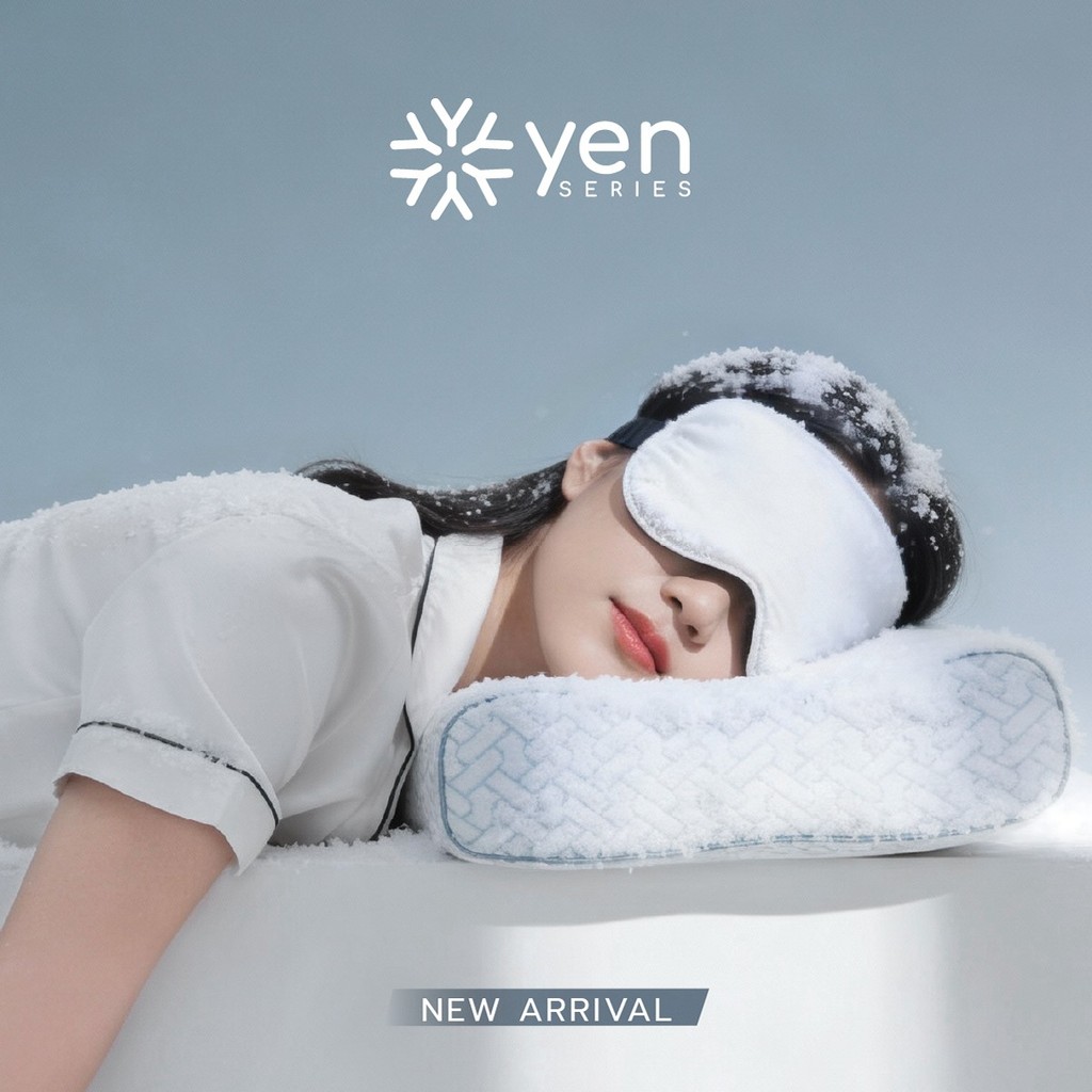 Frolina Yen Series Erogonomic Pillow หมอนเย็นเพื่อคนรักสุขภาพ Size 63x41x12 CM