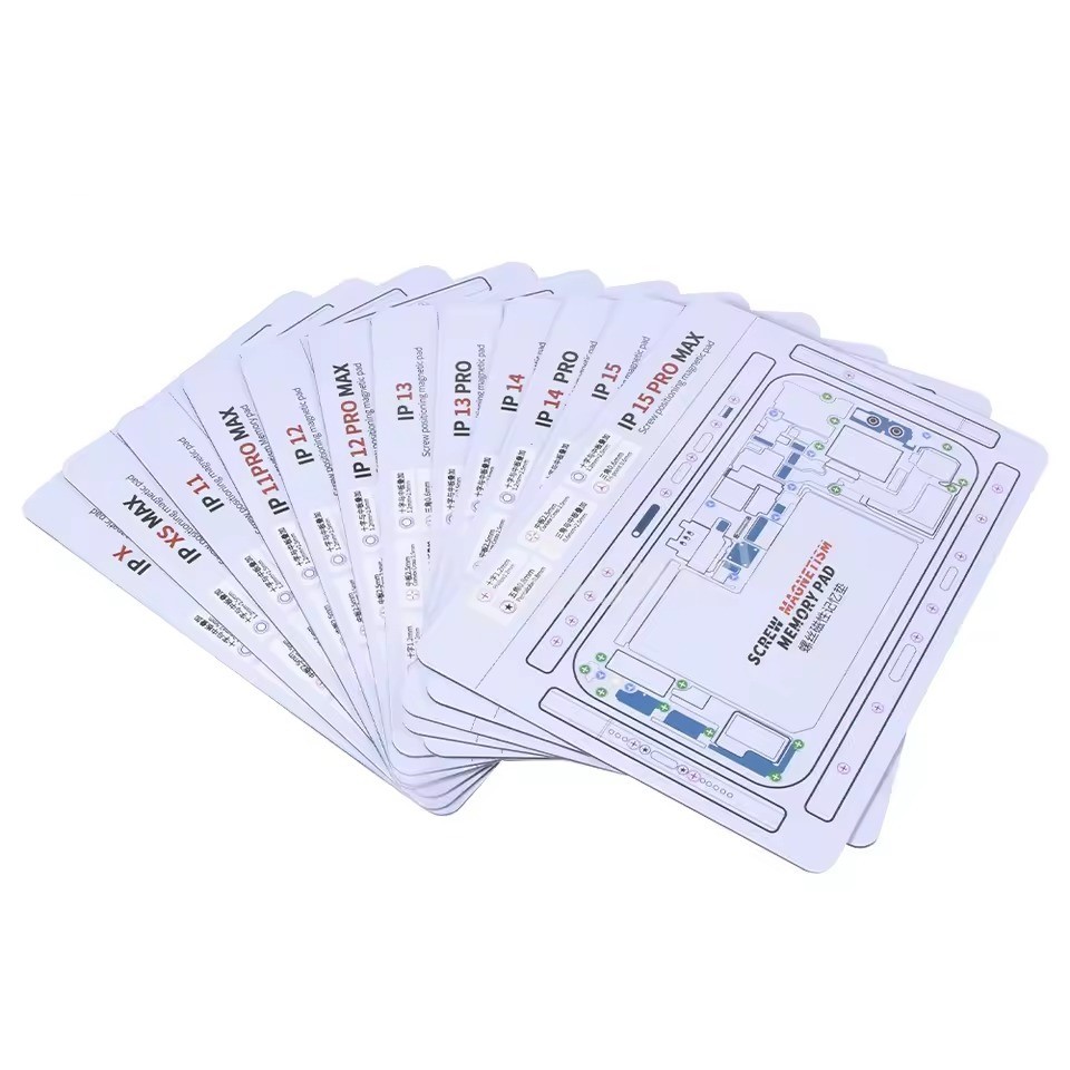 หน่วยความจํา Pad magnetic repair bolt ผู้ถือเครื่องมือ iphone IP11 IP11PRO IP11PROMAX IP15 IP15PROMA