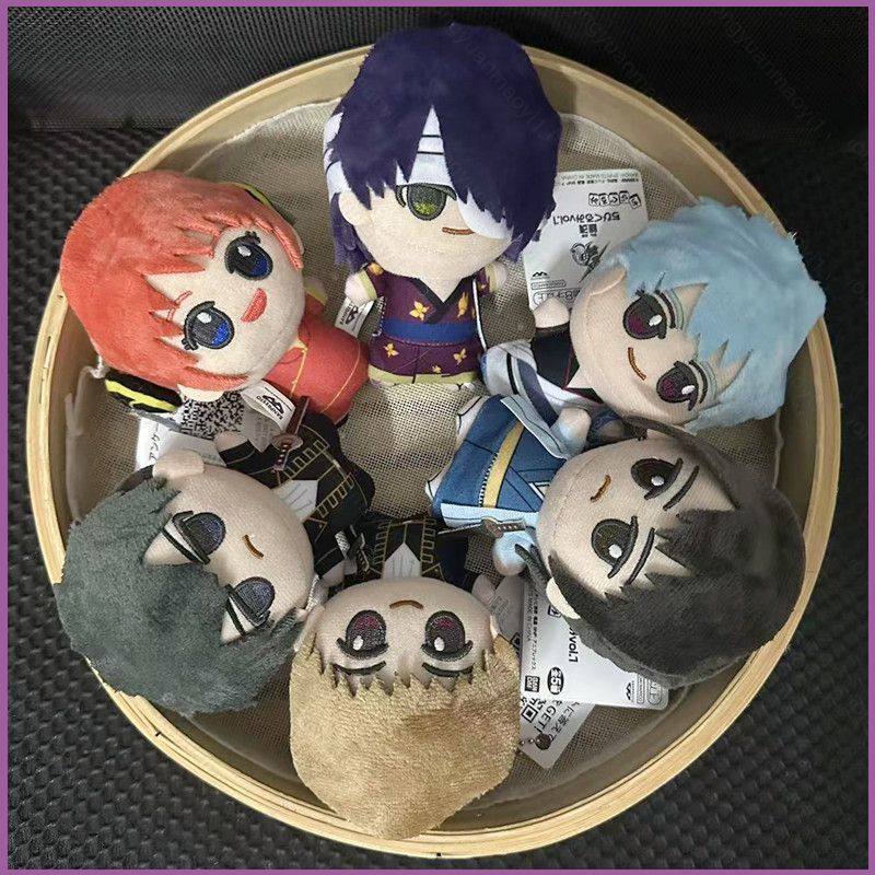 ZY1 Gintama ตุ๊กตาตุ๊กตาของขวัญสําหรับสาวตกแต่งบ้านตุ๊กตาของเล่นพวงกุญแจจี้สําหรับเด็กคอลเลกชัน YZ1