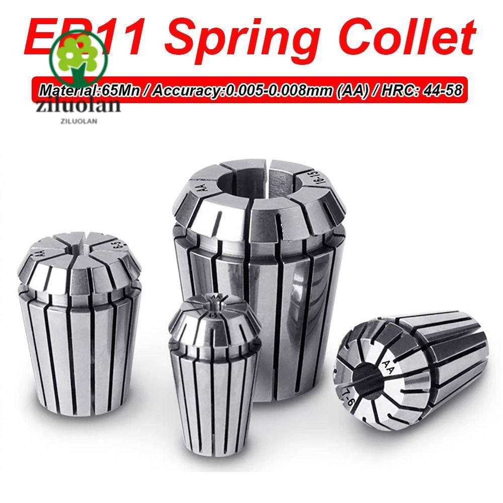 ZILUOLAN Spring Collet, ER11 1mm-8mm ER Collet, 1/8" แกะสลัก|แกะสลัก CNC Collet