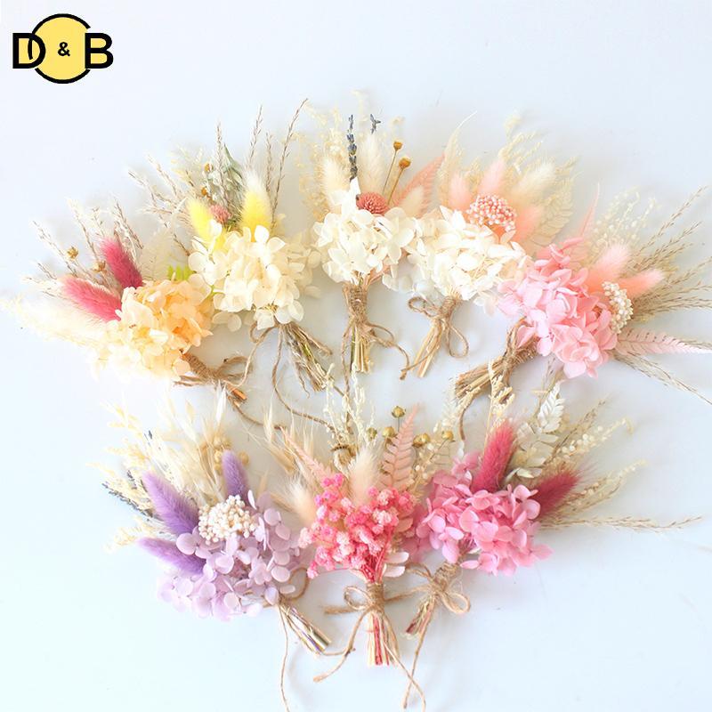 สร้อยคอและเข็มกลัด Mini Bouquet สำหรับเพื่อนเจ้าสาว งานแต่งงาน และโอกาสพิเศษ