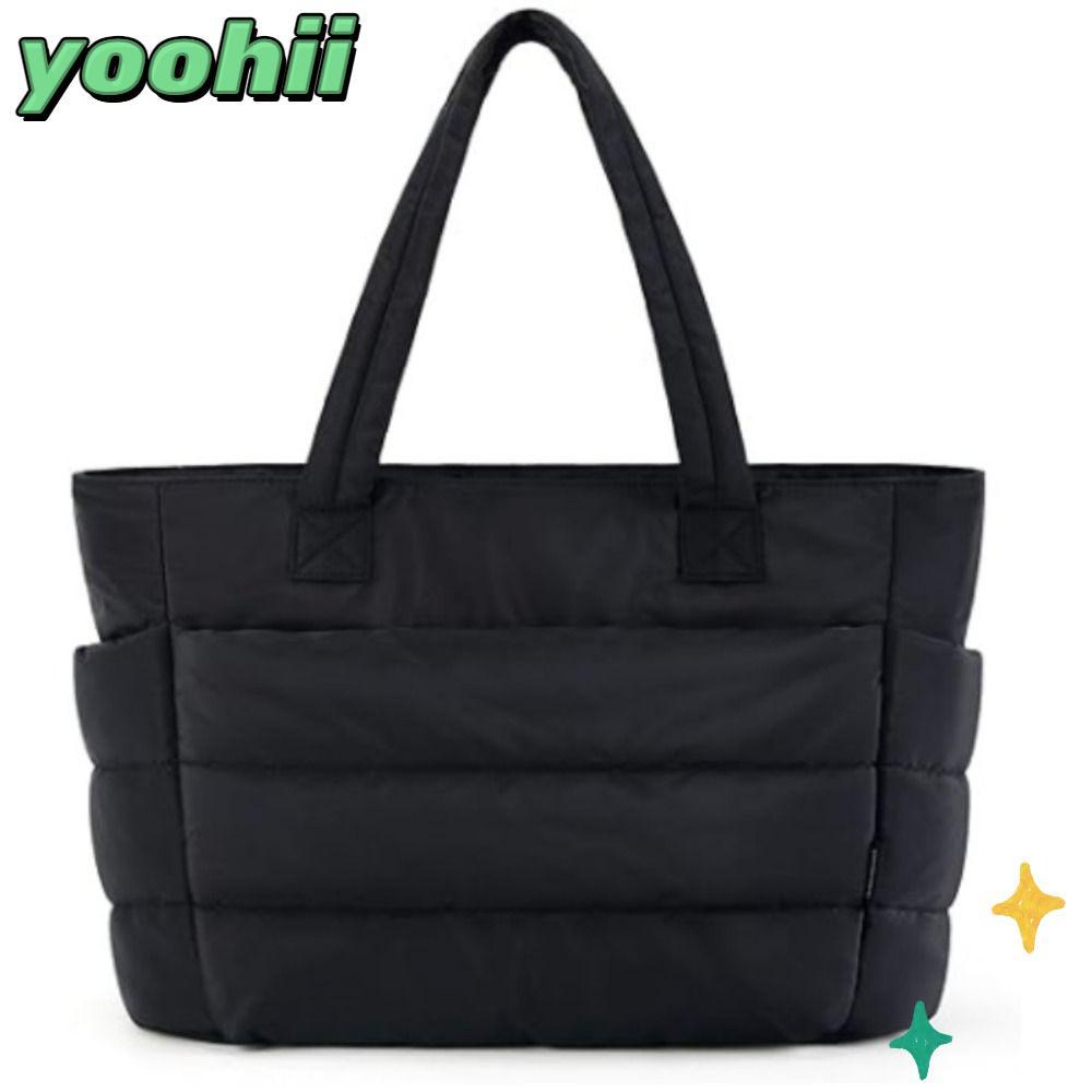 Yoohii Tote Bag, Casual Large Capacity Women Handbag, Fashion Multi Pockets Commuting Bags For Travel Work Beach Gym Store