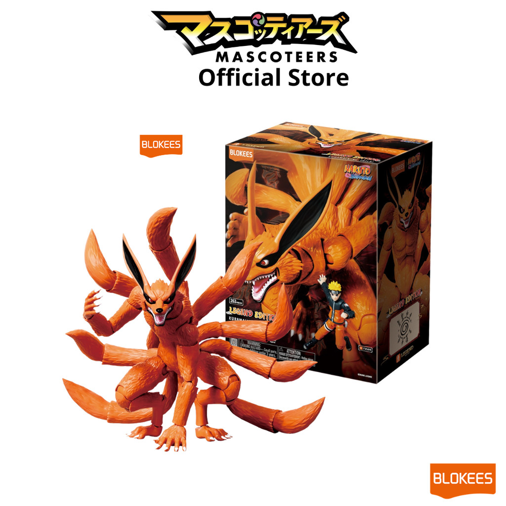 Blokees Figures - Naruto 73524 - Legend Edition 01 - Kurama (Nine-Tails)