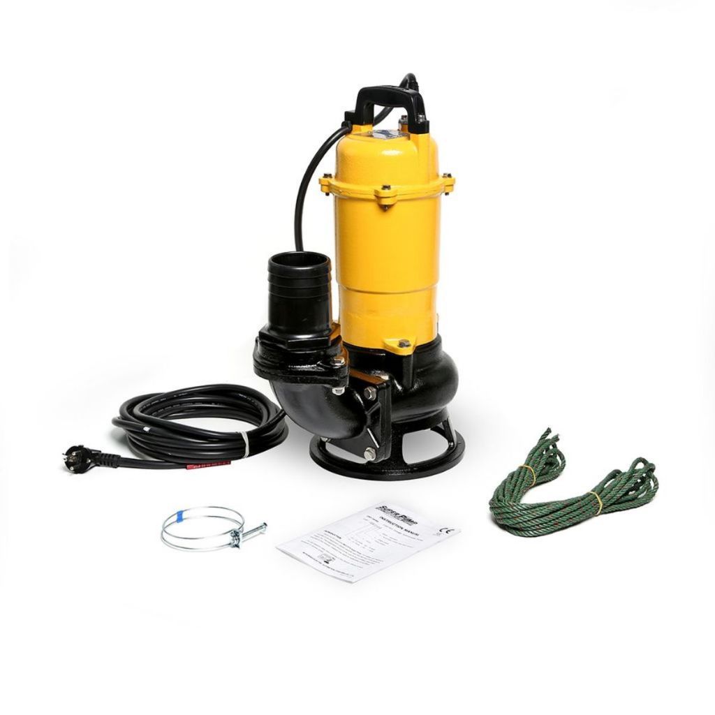 MITSUBISHI ปั๊มแช่ดูดโคลน ไม่มีลูกลอย รุ่น CSP-755S ท่อ 3 นิ้ว 1HP ไฟ 220V ดูดน้ำเสีย ไดโว่ดูดโคลน ไ