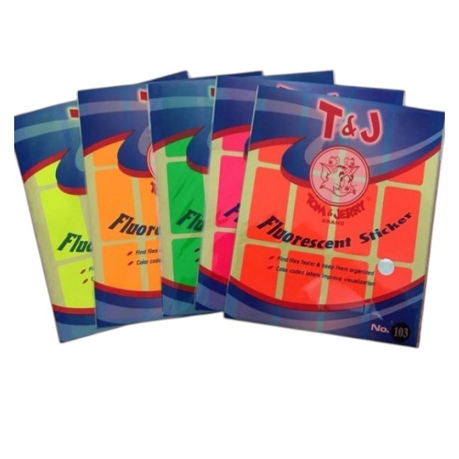 ป้าย Tom & Jerry หมายเลข สติ๊กเกอร์ TOM&JERRY 103 สี /