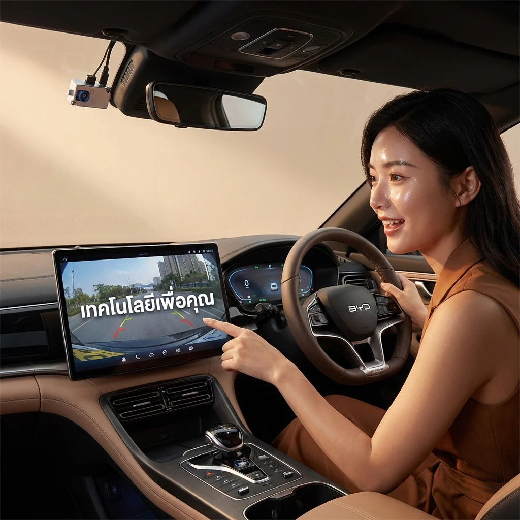 【ถูกที่สุด】กล้องติดหน้ารถสําหรับ BYD Dolphin Seal  sealion 7 / 6 DM-i /  Dash Cam ADAS รถติดตั้งเครื่องบันทึกกล้องรถยนต์ thumbnail 9