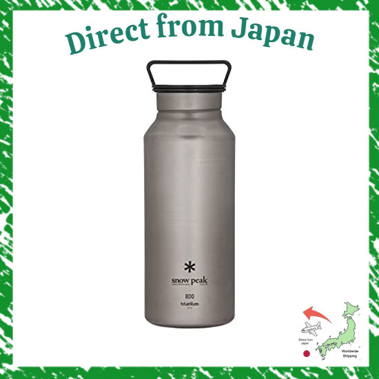 Direct From Japan snow peak [with sticker] Aurora Bottle 800 Blue TW-800-BL