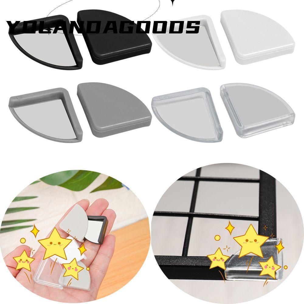 YOLA 4PCS Corner Guards Soft Safety Desk Table Corner Protector
