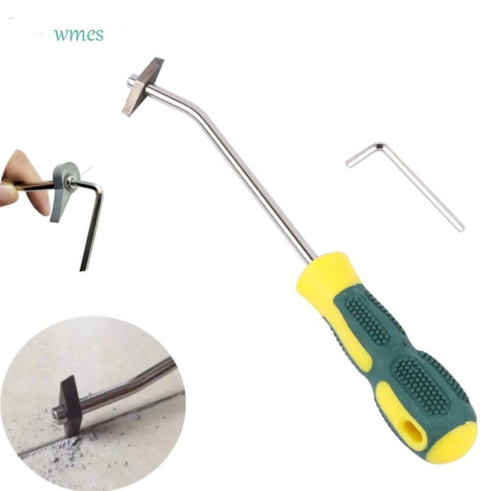 WMES1ZA กระเบื้อง Gap ทําความสะอาดเจาะ Caulking อุปกรณ์เสริมสําหรับชั้นตะเข็บเหล็กทังสเตนกระเบื้องทําความสะอาดเครื่องมือกาว Finisher