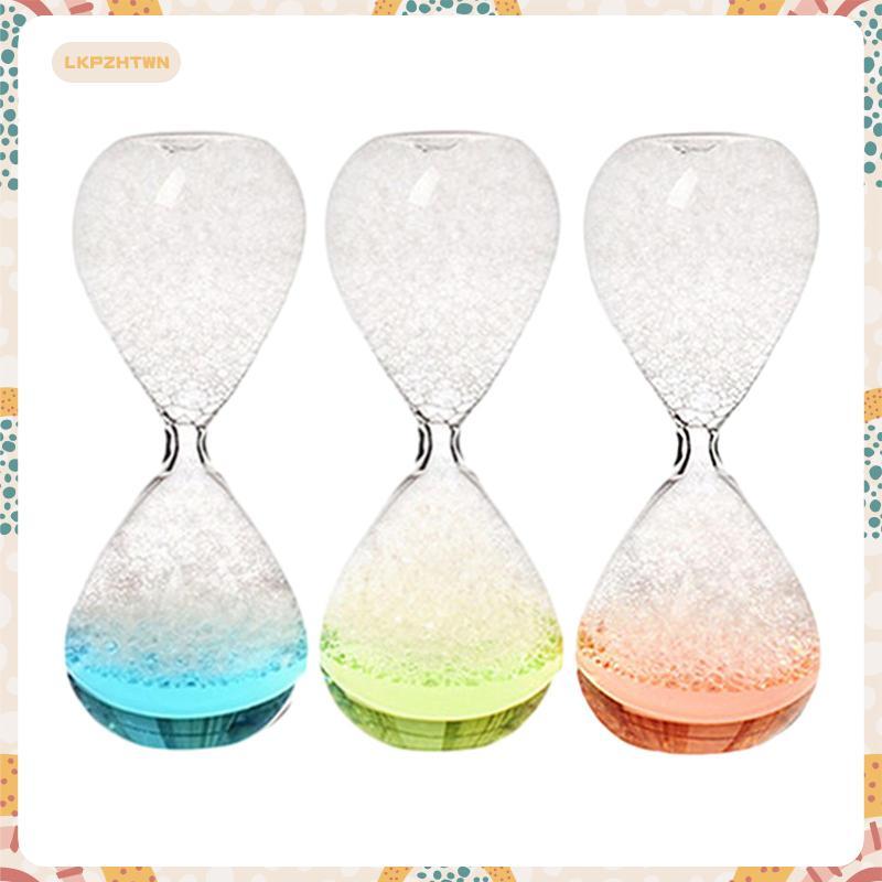 [lkpzhtwn] Dream Bubble Hourglass Glass Liquid Handmade Liquid Motion Timer Glass โต๊ะก่อสร้างตกแต่ง