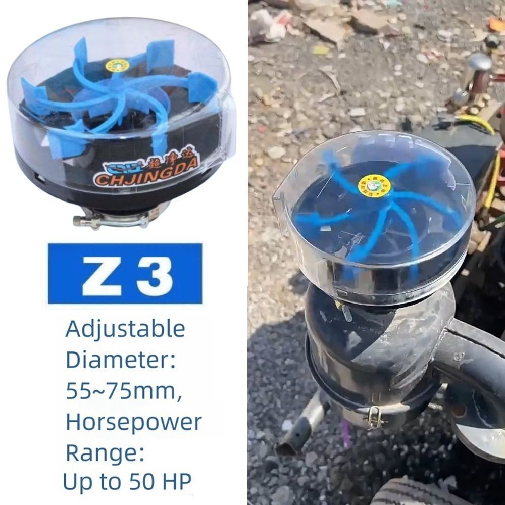 💥💥กรองอากาศเทอร์โบ Z3 กรองฝุ่นอัตโนมัติ ไส้กรองอากาศ สำหรับรถแทรกเตอร์ รถบรรทุก ทนทาน แข็งแรง พร้อมใบพัด