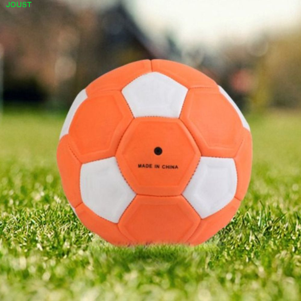 JOUST Curve Soccer Ball สีส้มสำหรับเยาวชน ฟุตบอลขนาด 3/4/5 ที่เหมาะสำหรับการฝึกซ้อมและแข่งขันของเด็ก