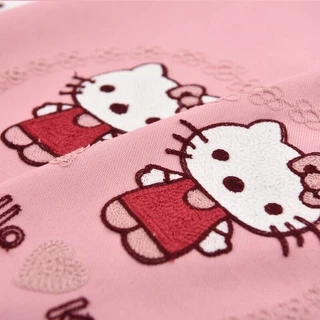 MOJO ผ้าม่าน Hello Kitty ผ้าม่านหน้าต่าง ผ้าม่านกันแสง น้ำหนักสูง กันแสง ห้องรับแขก