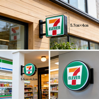 🇹🇭ส่งจากไทย🇹🇭 แม่เหล็กติดตู้เย็น 3D ไฟเรืองแสง ร้านสะดวกซื้อ…