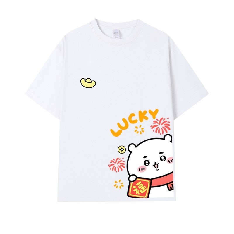 เด็ก chikawa chikawa chikawa Uzachi Xiaoba สินค้าปีใหม่เสื้อยืดแขนสั้น