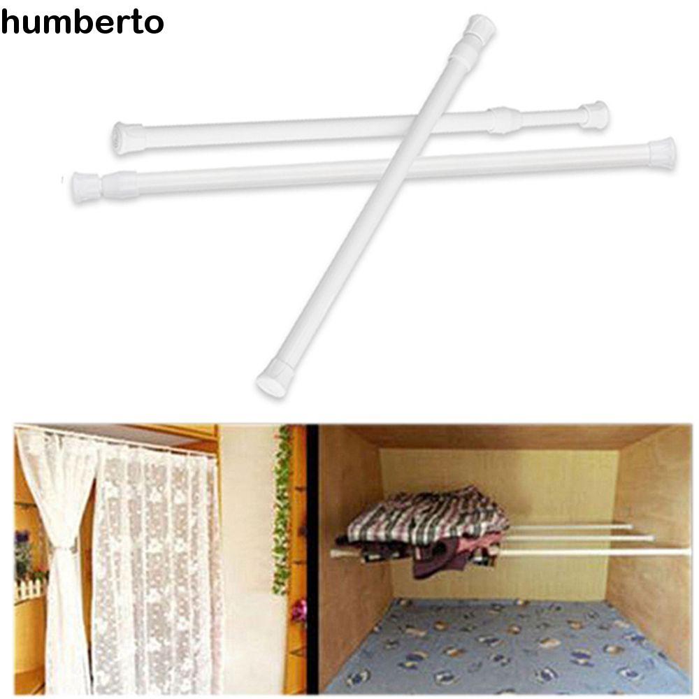 HUMBERTO Telescopic Pole Curtain Rods Spring Load Net Rods Net Voile Tension Stick