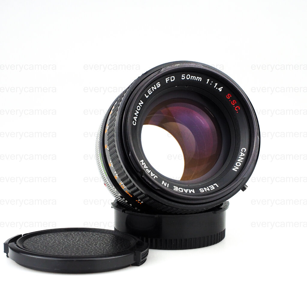 Canon 50mm f1.4 S.S.C. Fd mount