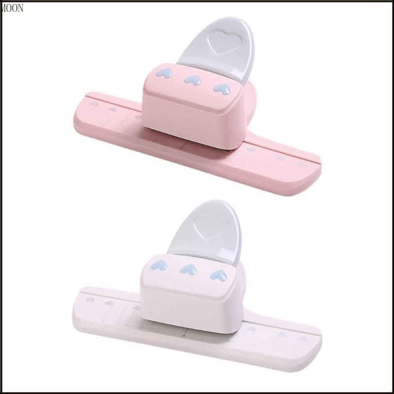 MOON 3 Hole Punches Loose Leaf Paper Puncher Handheld Circle Punches Paper Punches