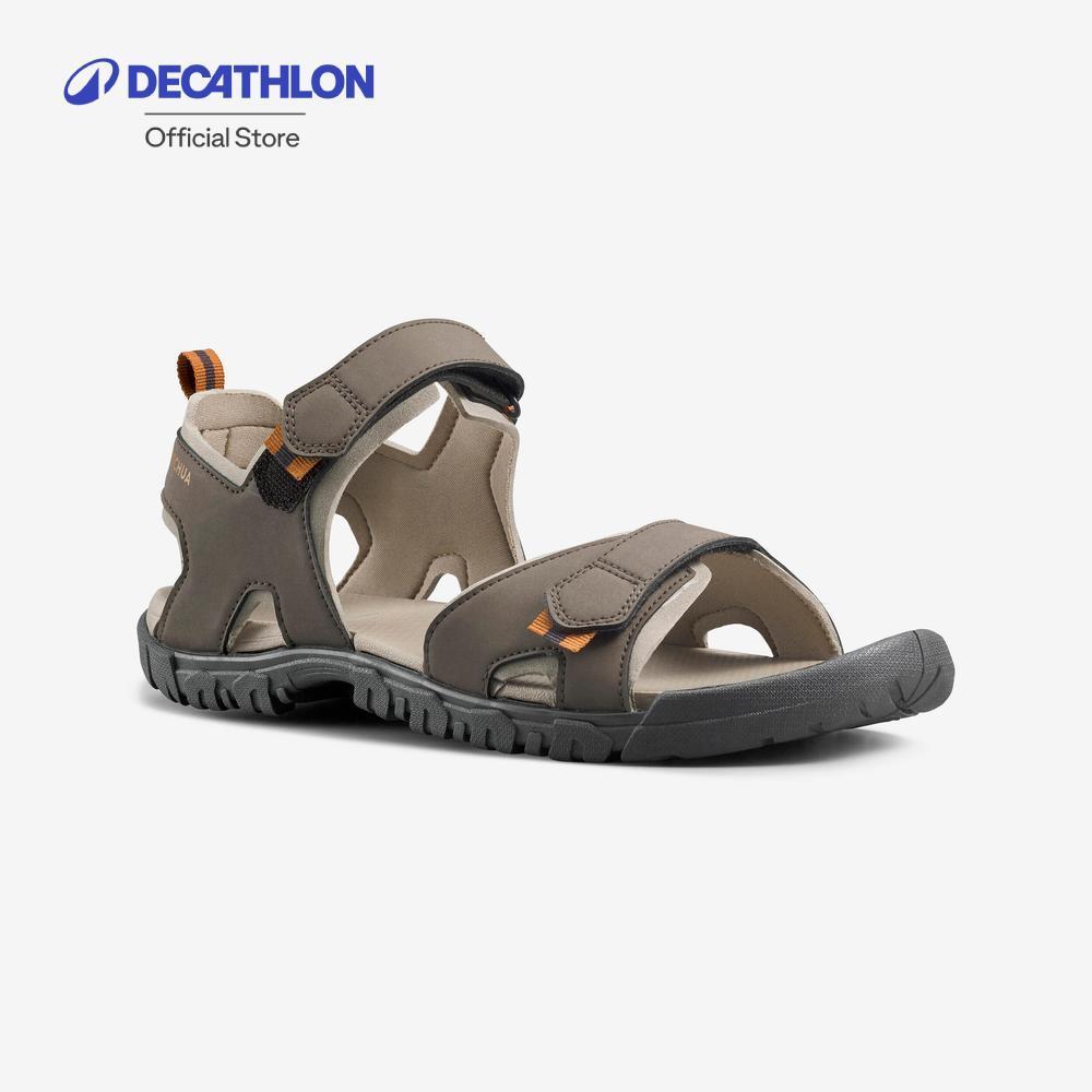 Decathlon Walking Sandals Men'S รองเท้ารัดส้นสำหรับผู้ชายใส่เดินรุ่น Nh100 - Beige