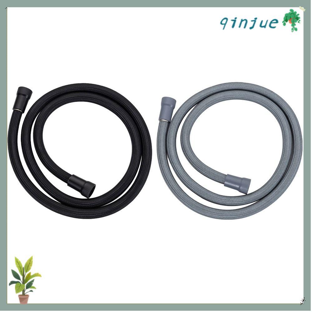QINJUE สายฝักบัวมือถือ, GI/2 Universal Interface Shower Tube, ที่มีประโยชน์ 1.5/2 เมตรแรงดันสูง Anti
