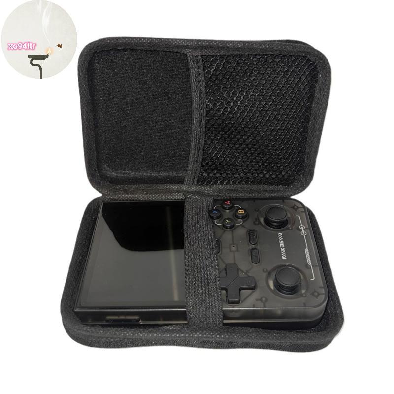 XOITR แบบพกพา R36S R35S R36pro กรณีเกมคอนโซล Anbernic RG34XX K36 กระเป๋าเก็บ Shoproof ฝาครอบเชลล์ป้อ