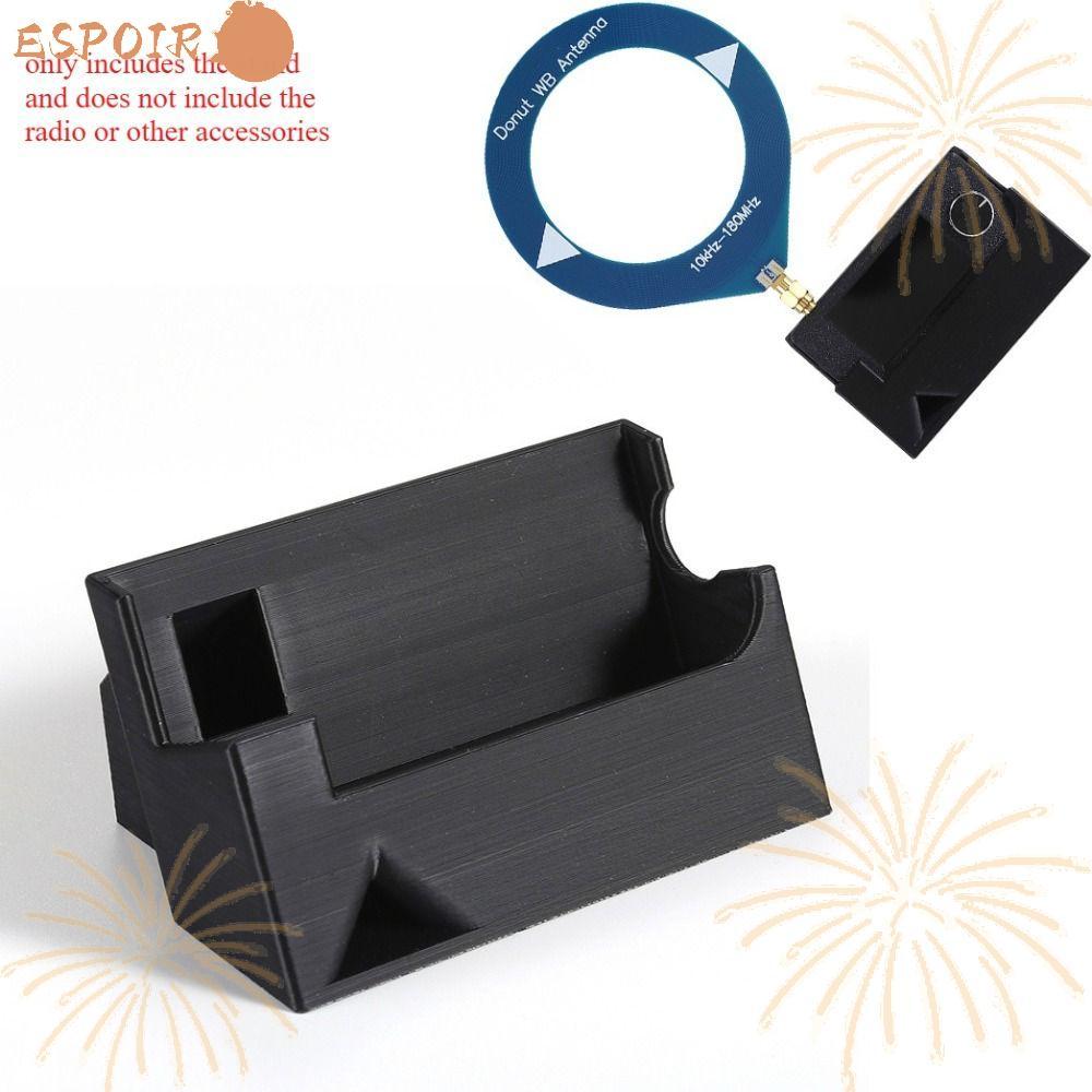 ESPOIR1 มินิวิทยุเฉพาะขาตั้ง,ในตัวขยายรองรับกระเป๋าวิทยุวงเล็บ,น้ําหนักเบาพิมพ์ผู้ถือวิทยุสําหรับ SI