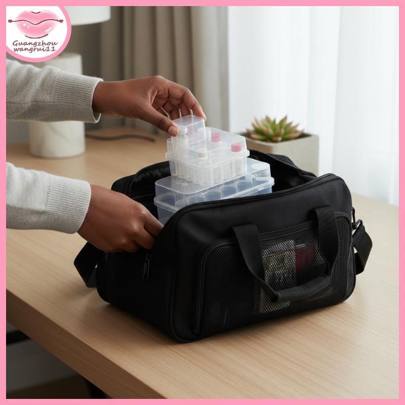 [GZ] 4/10 ชิ้น Staable พลาสติก Microtube กล่องเก็บ 3ML 2/4/6/24-Slot Vial Storage Case Clear ตู้แช่แ