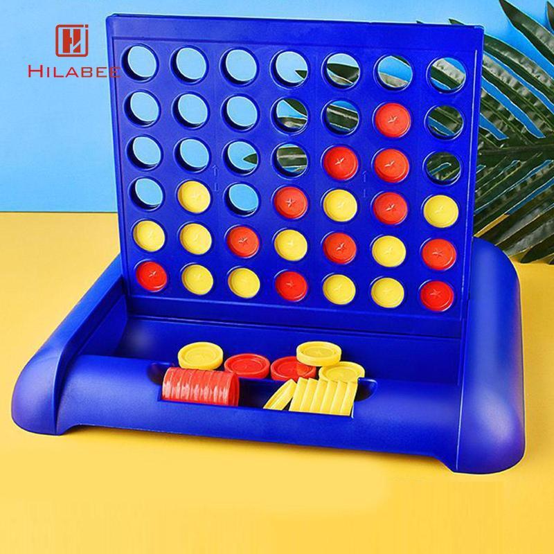 [UsusexaMY] 4 in A Row Board Game Jumbo 4 to Score Giant Game for Boys Girls Picnic
