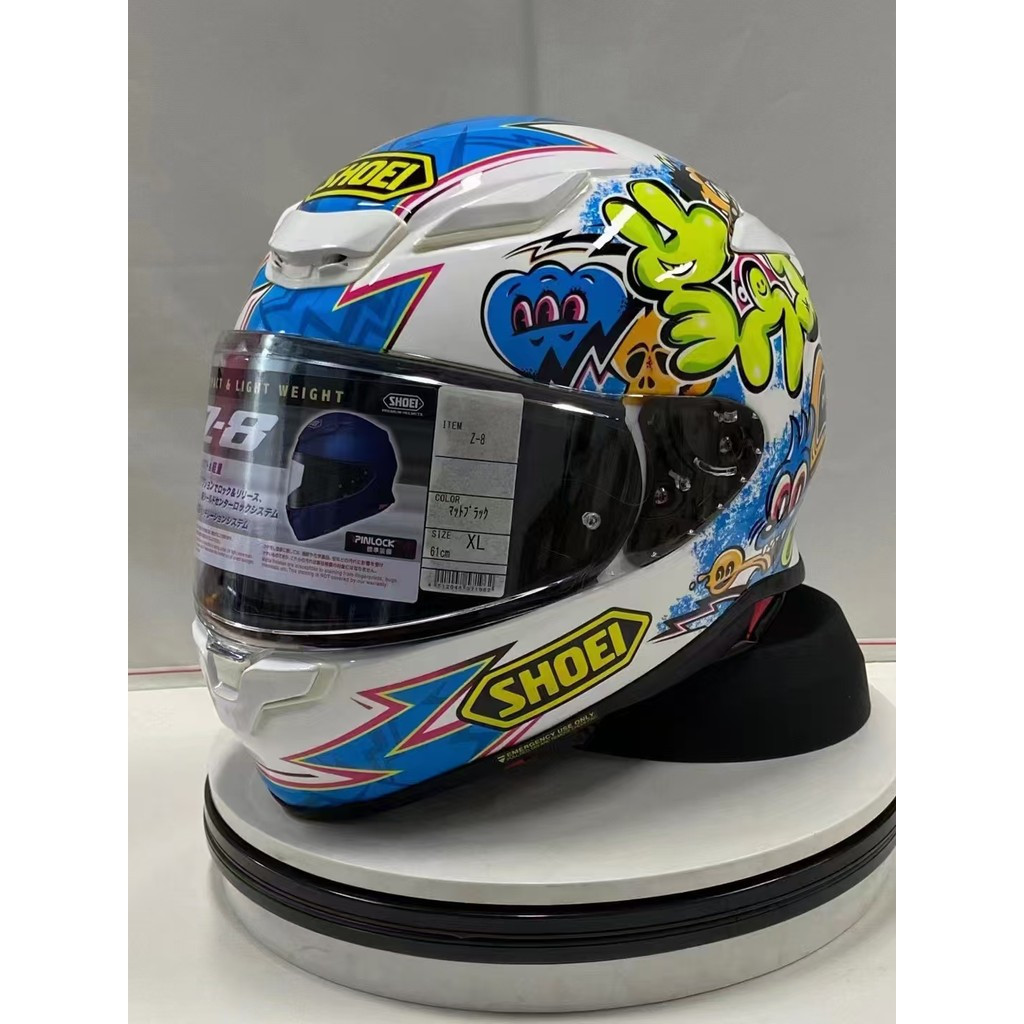 2025NEW[2025NEW]SHOEI z8หมวกกันน็อคมอเตอร์ไซค์หมวกกันน็อคแบบเต็มหน้า
