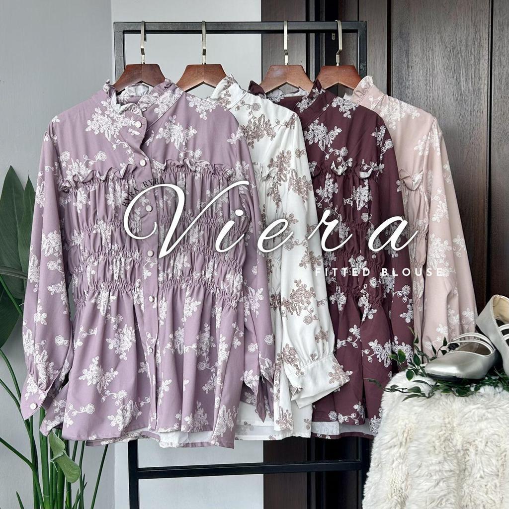 BLAUS WAITA - VIERA FITTED BLOUSE