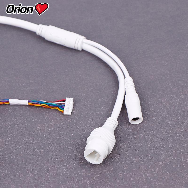 [Auz] Tail Camera Ethernet LAN Cable POE RJ45 Cable Network Cable 10 pin 10 core สําหรับกล้อง IP