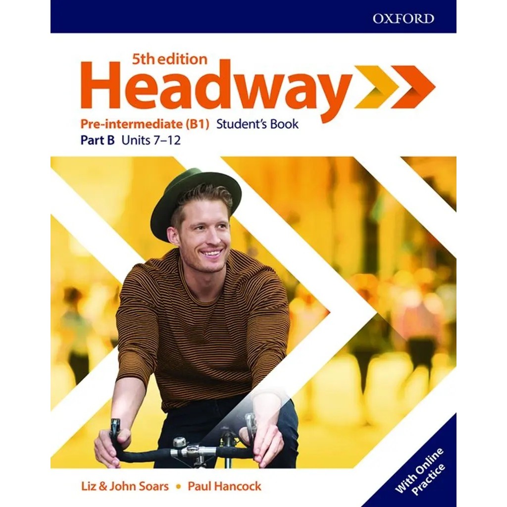 Se-ed (ซีเอ็ด) : หนังสือ Headway 5th ED Pre-intermediate : Student's Book B +Online Practice (P)