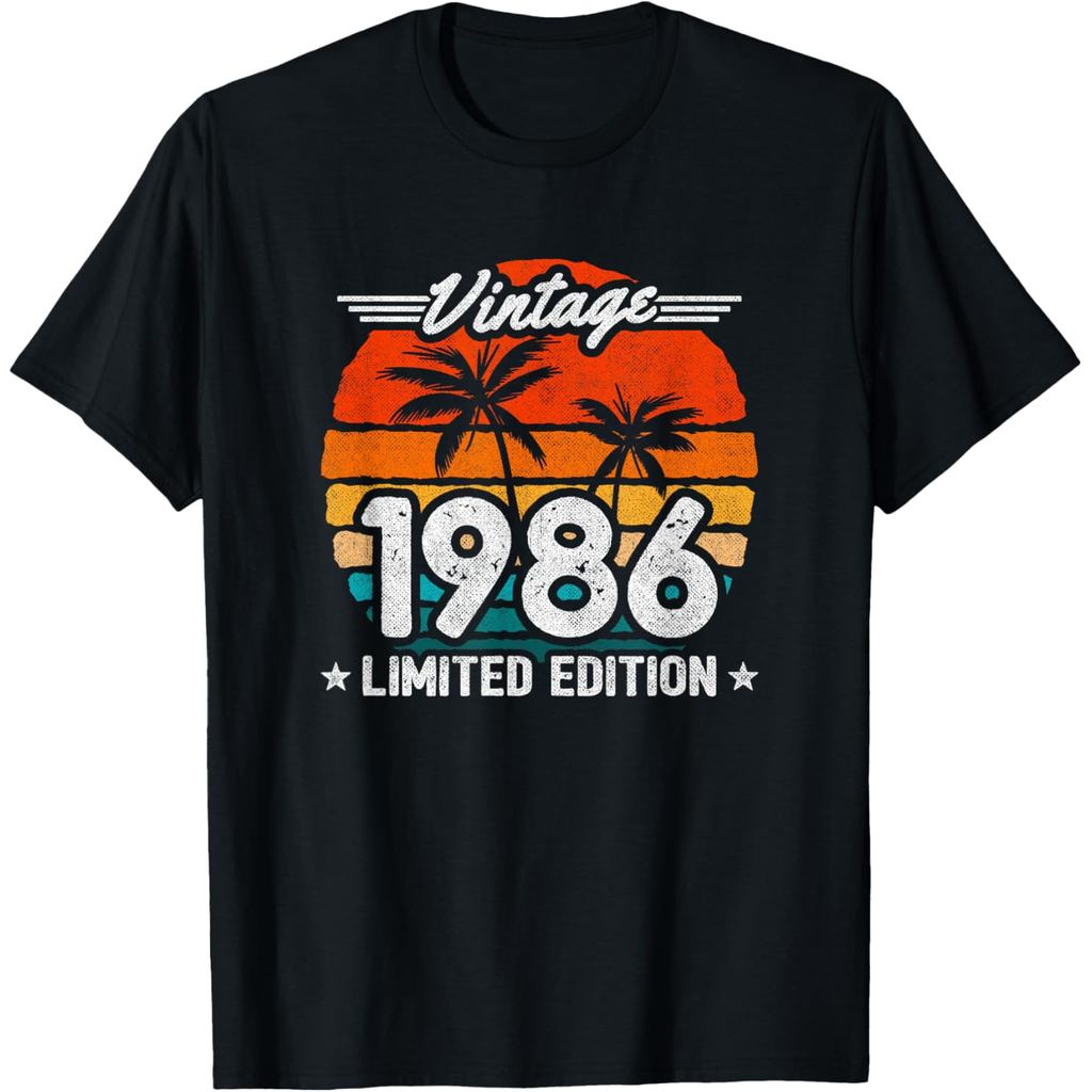 รุ่นลิมิเต็ดอิดิชั่นปี 1986 - ปีเกิด 1986 - เสื้อยืดวินเทจปี 1986