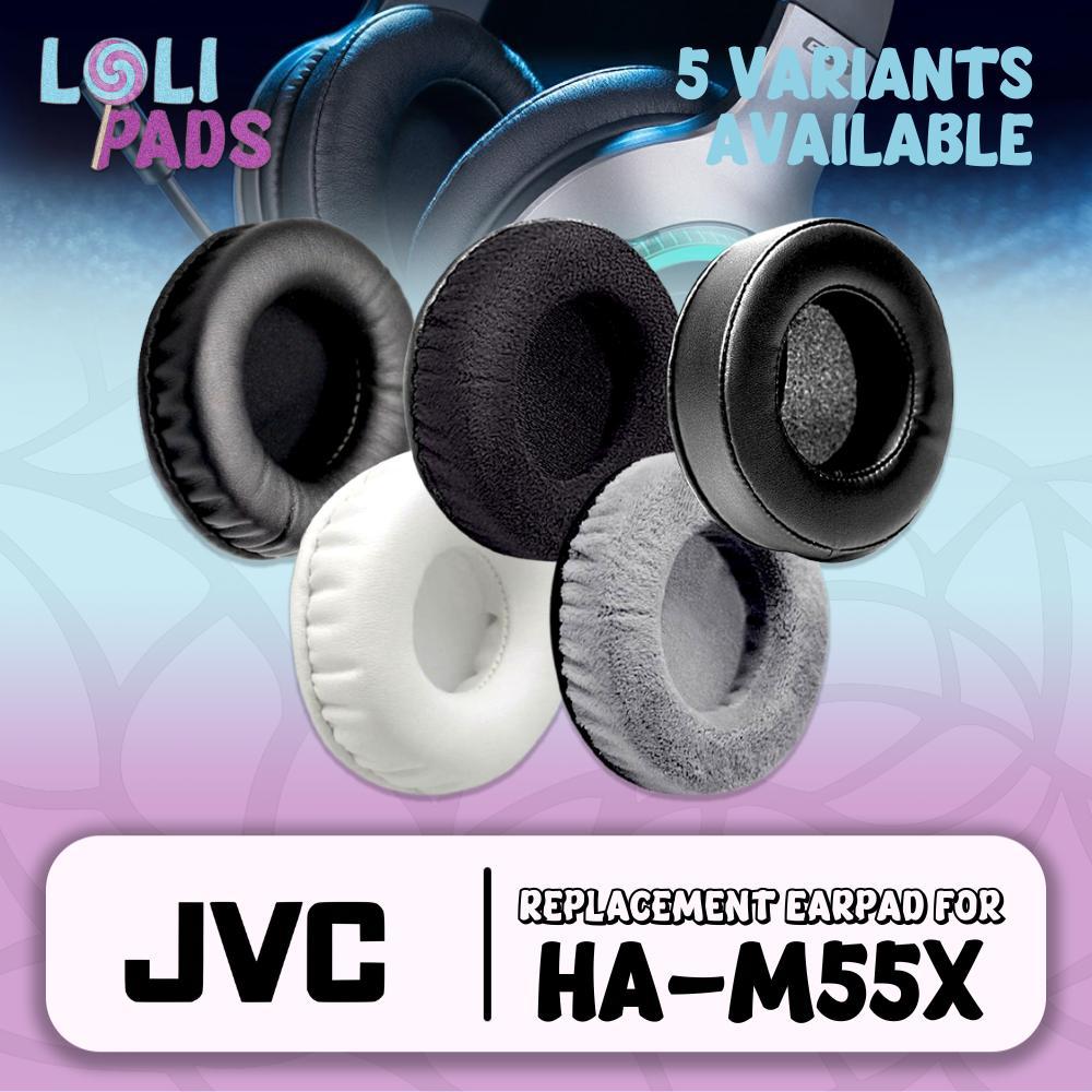 Earcup แผ่นโฟมแผ่นรองหูฟังแผ่นรองหูฟัง JVC HA-M55x HA M55x HAM55x H-12 แผ่นโฟม