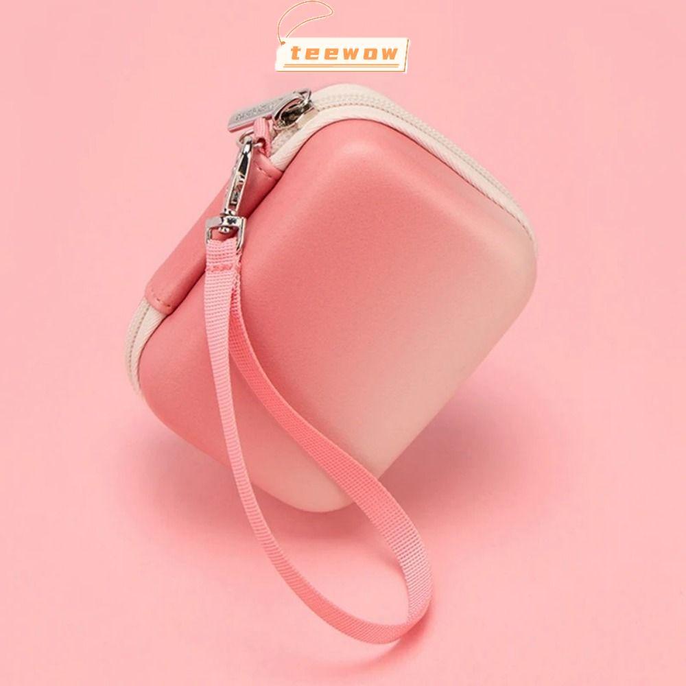 TEEWOW กระเป๋ากล้องดิจิตอล, PU น้ําหนักเบา Hard Cover, Anti-shock Mini Storage กระเป๋าสําหรับ ZV-1 Z