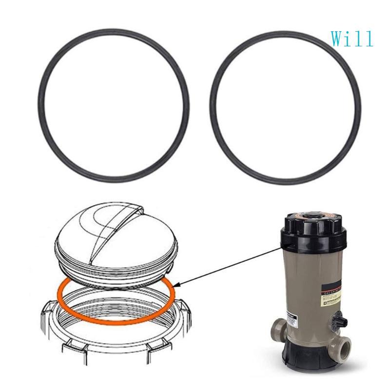 จะ 2 6 ชิ้นปั๊มสระว่ายน้ํากรองยาง O-Rings เปลี่ยนสําหรับ CL200 CL220 CLX200K สระว่ายน้ํา