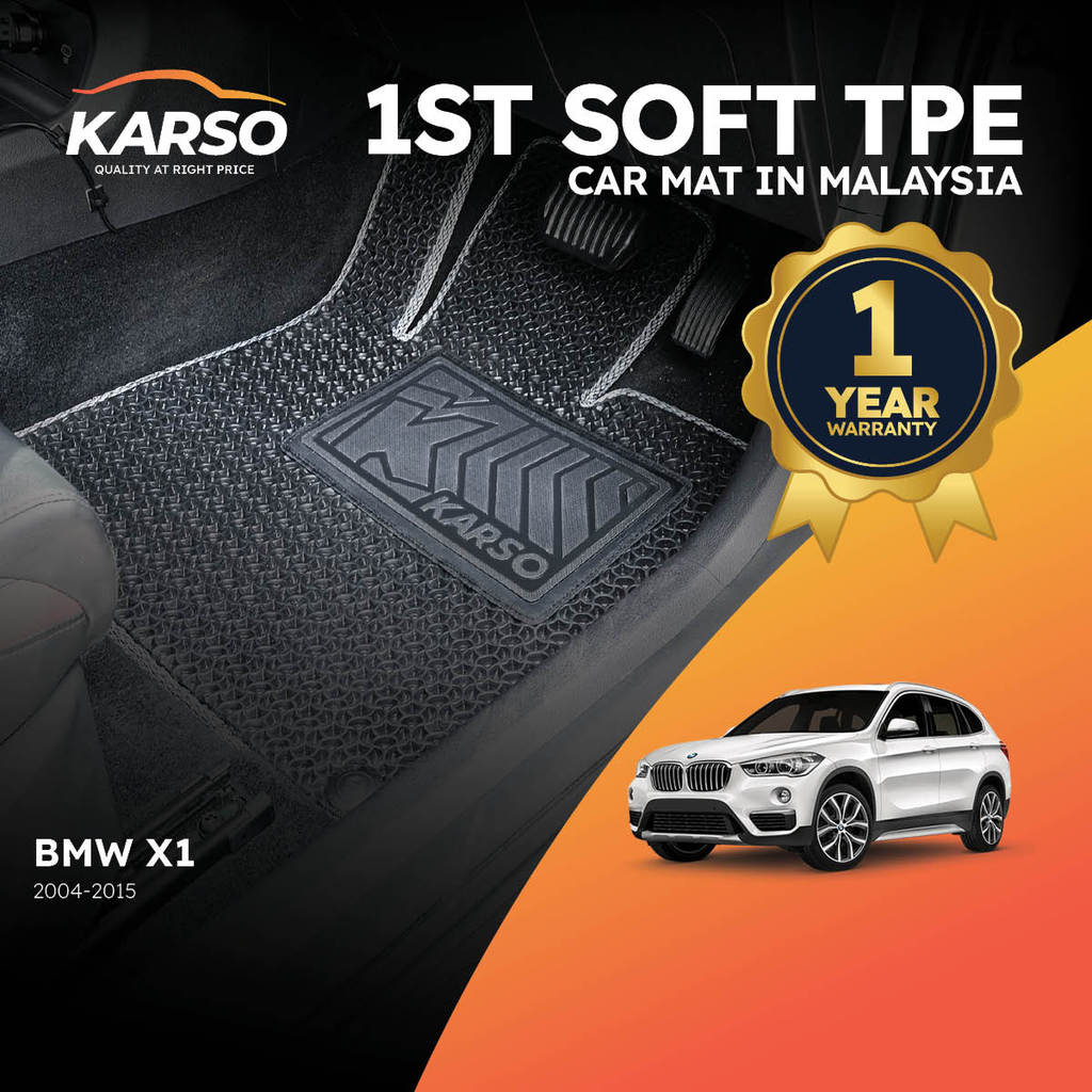 Karso Karpet Kereta พรมรถยนต์ BMW X1 (2004-2015)